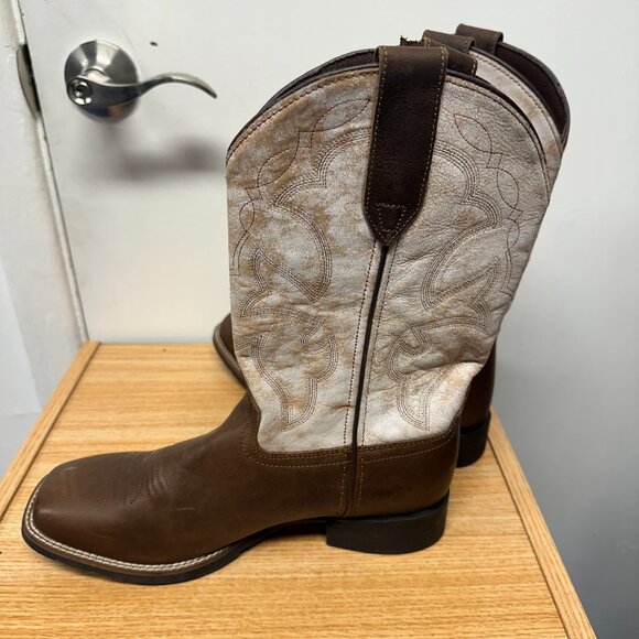 Roper Parker Women's Western Leather Boots 9.5 - Picture 5 of 9